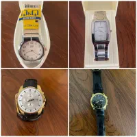 ساعت کاسیو و Q&Q نو و زارا و تیسوت کارکرده