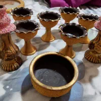 هفت سین شیک و نو با دو تا شمعدونی