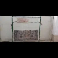 قالی نصفه بافته شده
