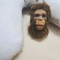 میمون چوبی کار دست مارک