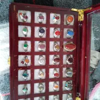 انگشتر نقره قدیمی وکهنه|جواهرات|بیرجند, |دیوار