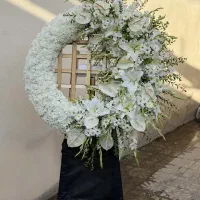 تاج گل تسلیت و ترحیم با ارسال رایگان