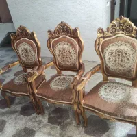 مبل سطنتی 9 نفره شسته شده