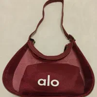 کیف دوتکه زرشکی نو