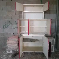 کابینت فلزی|آب‌چکان و نظم‌دهنده ظروف|ماسال, |دیوار