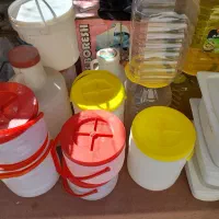 دبه ۱۰ کیلویی و ۵ کیلویی ، همه یکجا بفروش میرسد