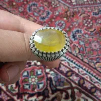 انگشتر یاقوت معدنی