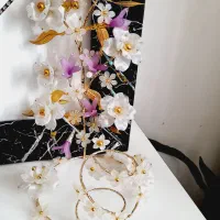 گل کریستال|گل مصنوعی|یاسوج, |دیوار