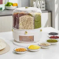 جا حبوباتی چرخشی|ظروف نگهدارنده، پلاستیکی، یک‌بارمصرف|قم, سراجه|دیوار