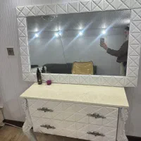 میزو آینه وصندلی آرایشگاهی|آرایشگاه و سالنهای زیبایی|قائمشهر, |دیوار