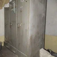 کمد فلزی شیش درب آهنی معاوضه