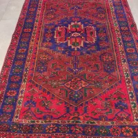 فرش دستباف (بساک)۳متری خمسه پرز ۲ سانت|فرش|مشکیندشت, |دیوار