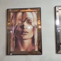 تابلو آینه ای در حد نو