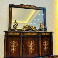 آینه کنسول معرق و سیلور