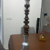 قلیان چوبی خیلی قدیمی|کلکسیون اشیاء عتیقه|مراغه, |دیوار