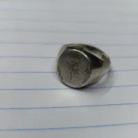 انگشتر نقره گل رز