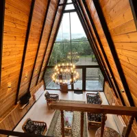 اجاره کلبه سوییسی|اجارهٔ کوتاه‌مدت ویلا و باغ|چابکسر, |دیوار