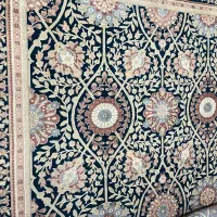 فرش 9 متری گل برجسته