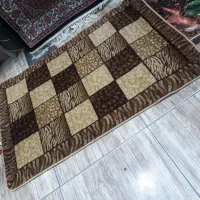 فرش آشپزخانه ۸۰×۱۲۰ سایز طرح پارکت ضخیم