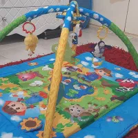 تشک بازی نوزاد و عروسک