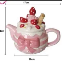 قوری پاپیونی صورتی پینترستی|قوری، کتری، قهوهساز دستی|همدان, |دیوار