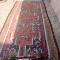 گلیم گبه|گلیم، جاجیم، گبه|شیراز, زرهی|دیوار