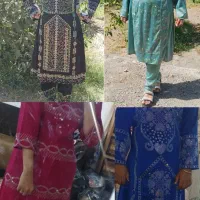 نگین کوبی رو انواع لباس بلوچی و بندری|لباس|فاریاب, |دیوار