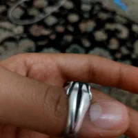 انگشتر نقره ۹۵۰ زمرد پنجشیر افغان معدنی و اقتصادی|جواهرات|گرگان, |دیوار