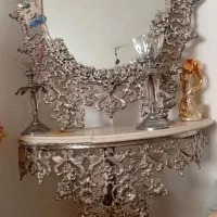 آینه وشمعدان و کنسول