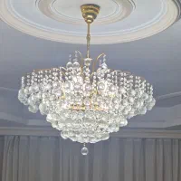 لوستر گوی کریستال چشم نواز