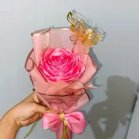 گل های روبانی کادوی روز مادر|گل مصنوعی|سیرجان, |دیوار