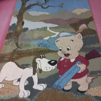 فرش اتاق کودک|فرش|شیراز, شهرک گلها|دیوار