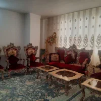 مبلمان ۹ نفره استیل در حدنو سلطنتی با میز عسلی|مبلمان خانگی و میز عسلی|قم, هنرستان|دیوار