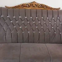 مبلمان 7 نفره با میز و عسلی همراه با بوفه