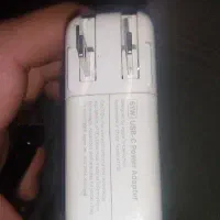 آدابتور ۶۱ وات 61W اپل اورجینال بهمراه کابل|لوازم جانبی موبایل و تبلت|رشت, باهنر|دیوار