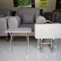 میز جلو مبلی تاشو فلزی