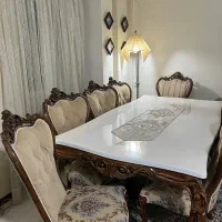 ناهار خوری ۸ نفره بسیار تمیز