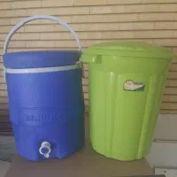 سطل کلمن قاشق چنگال ظروف شیشه ای