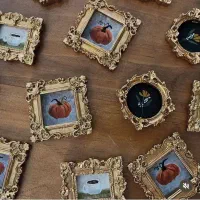 قاب نقاشی کوچولو دکوری ، کادویی دیزاین|تابلو، نقاشی، عکس|قم, باجک یک|دیوار