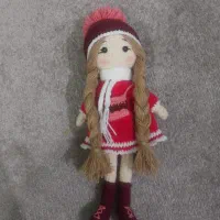 عروسک دستباف النا