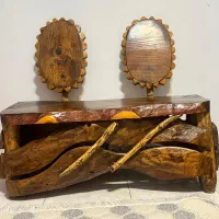 نیمکت دونفره چوبی