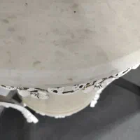 میزخاطره یامیزتلفن فلز وسنگ مرمردو طبقه طرح گل یاس|بوفه، ویترین، کنسول|چالوس, |دیوار