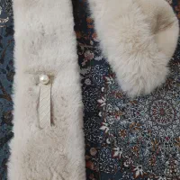 شال و کلاه طرح روسی پشمی کرم استخونی|لباس|شاهین‌شهر, مخابرات (شهید بهشتی)|دیوار