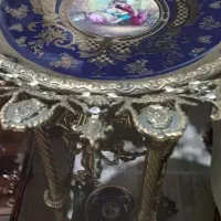 لوستر برنزی ۱۲شاخه و میوه خوری و ساعت|لوستر و چراغ آویز|اردبیل, |دیوار