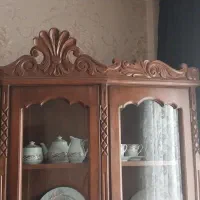 بوفه چوب گردو کاملا سالم|بوفه، ویترین، کنسول|قزوین, |دیوار