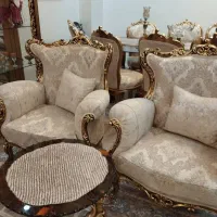 مبلمان سلطنتی ورق طلا|مبلمان خانگی و میز عسلی|تهران, شهرک چیتگر|دیوار