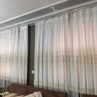 پرده تور ترک با آستر