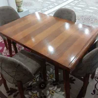 میز غذا خوری|میز و صندلی غذاخوری|شوط, |دیوار