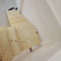 پله گرد ساخت/نصب نرده/کاور پله معلق/|خدمات پیشه و مهارت|فومن, |دیوار