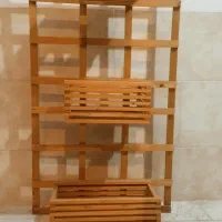 استند چوبی گل
